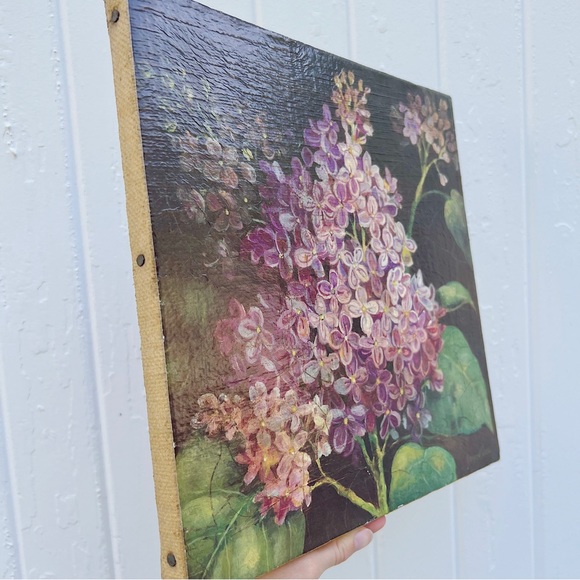 lilac kathryn white art - Picture 2 of 4